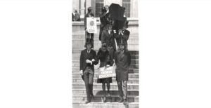 Student protest, Hornsea School of Art 1969
