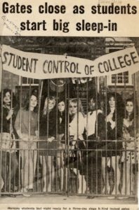 Student protest, Hornsey School of Art : 1969