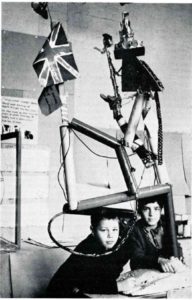 Secondary School Art class : 1960