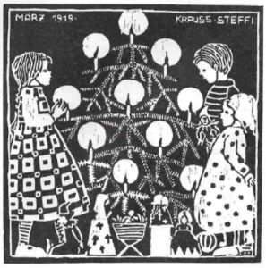 Franz Cizek : junior school art class : 1919